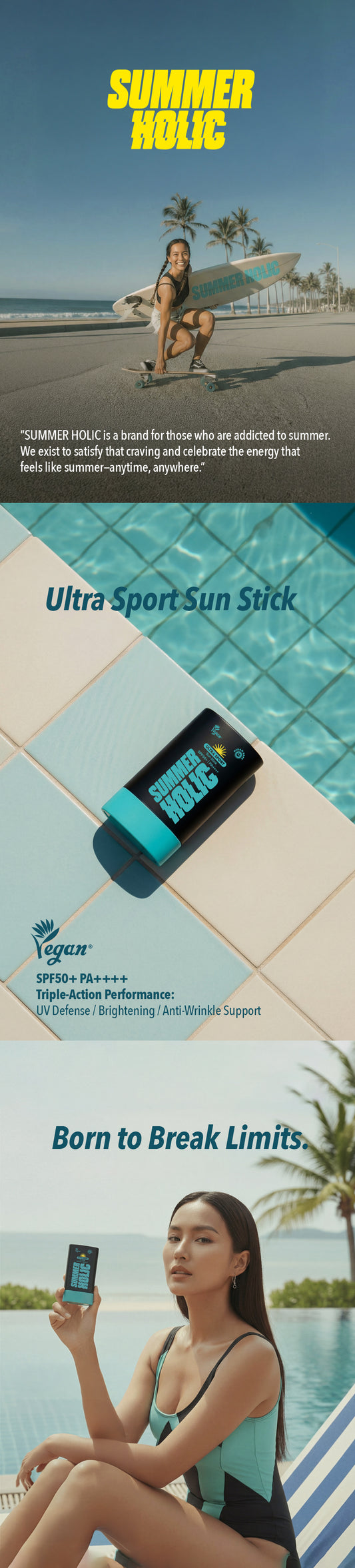 SUMMERHOLIC Ultra Sport Sun Stick
