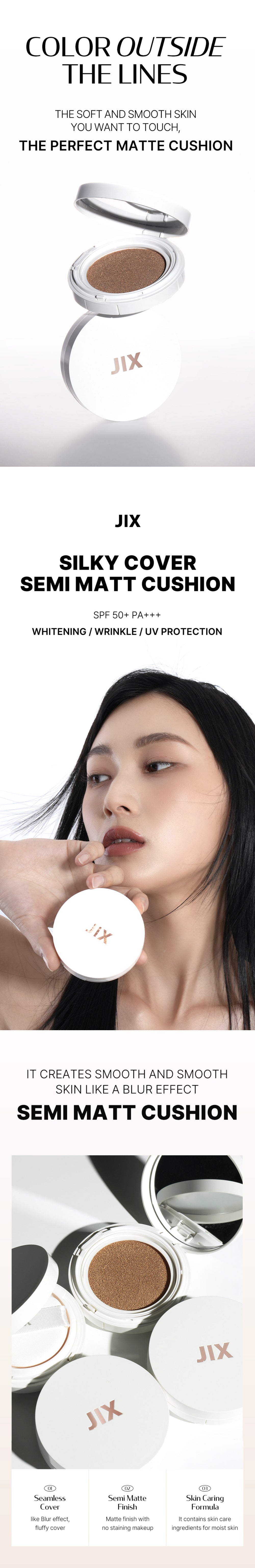 JIX SILKY COVER SEMI MATT COVER CUSHION