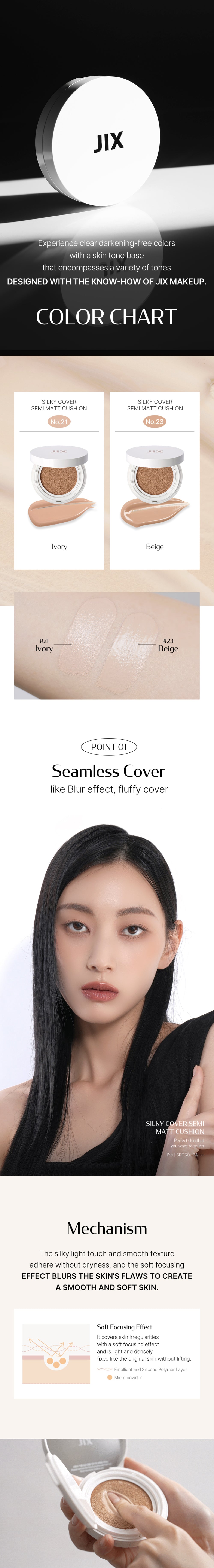 JIX SILKY COVER SEMI MATT COVER CUSHION