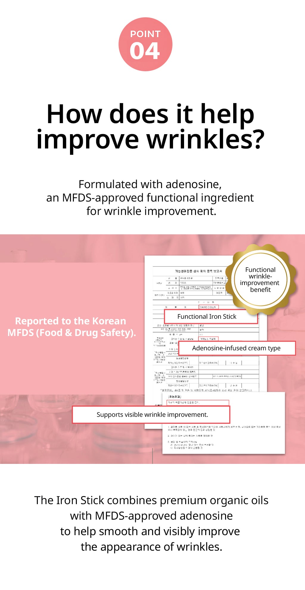 DRESSING TABLE Iron Stick