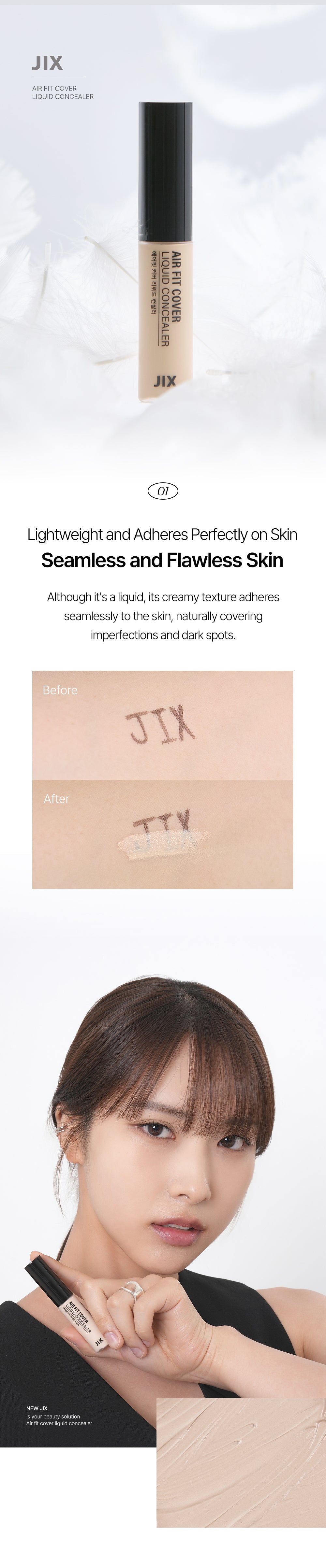 JIX Air Fit Cover Liquid Concealer 6g