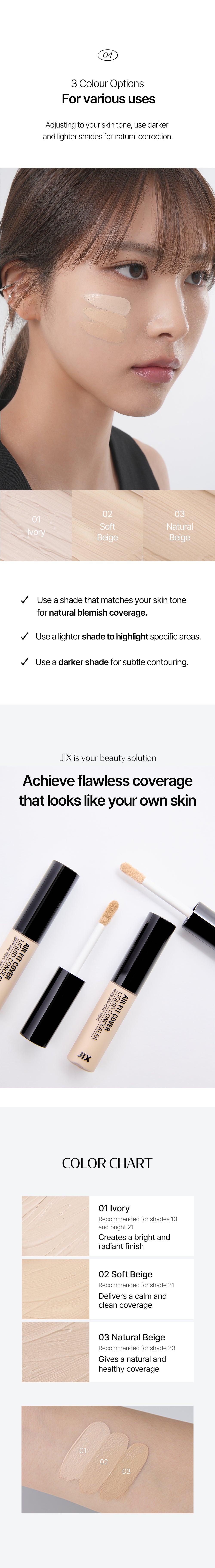 JIX Air Fit Cover Liquid Concealer 6g