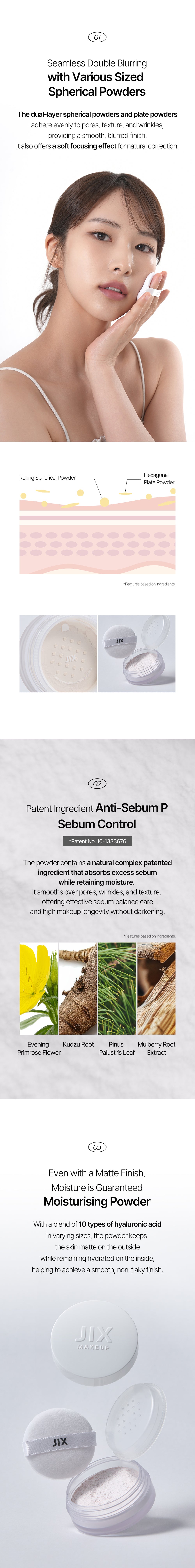 JIX Moist Finish Powder