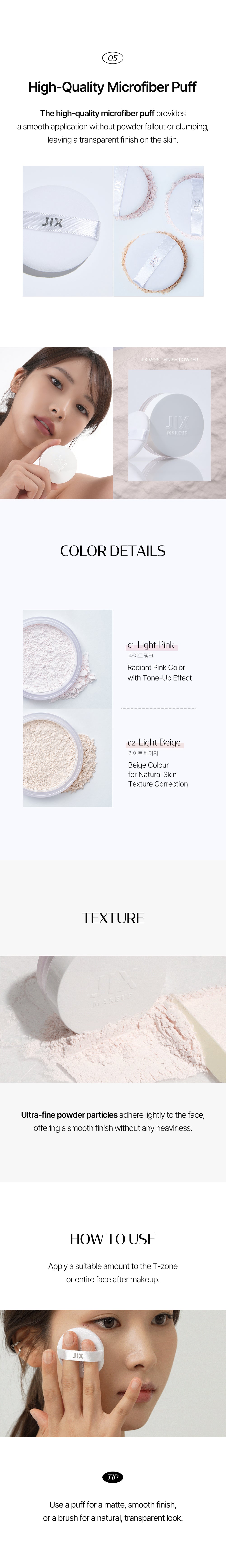 JIX Moist Finish Powder